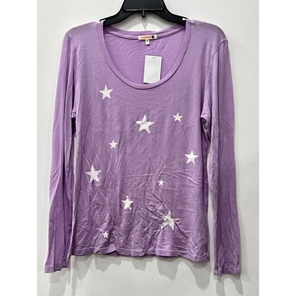 Sundry Star Round Neck Long Sleeve Size 0 NWT MSRP $ 84 - Picture 1 of 6
